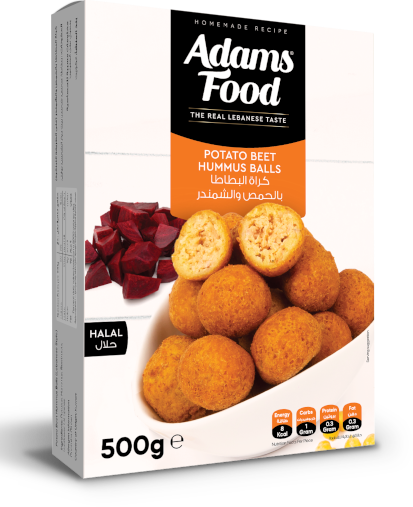 Adams Food - Potato Beet Hummus Balls